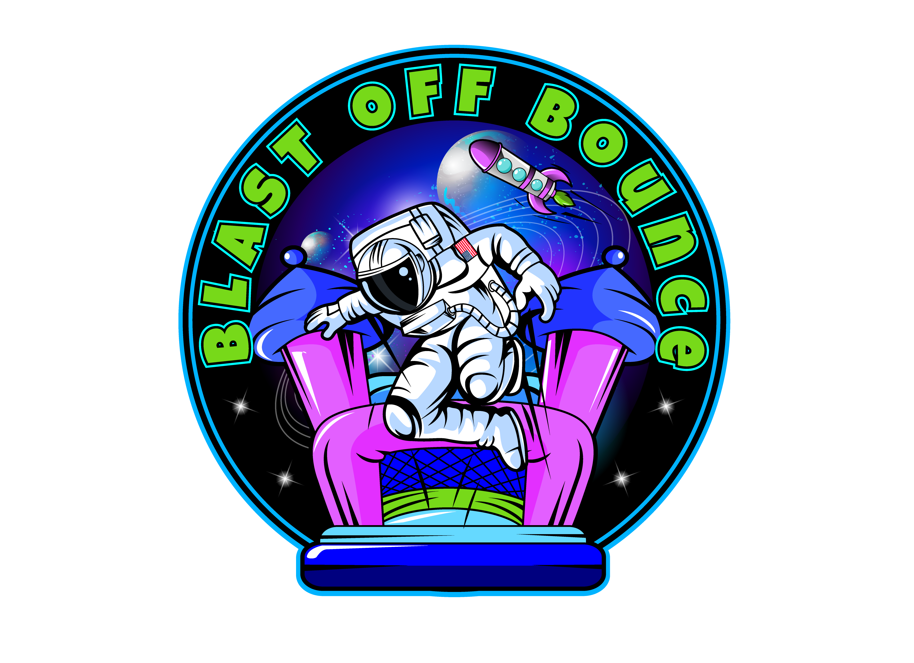 BLAST OFF BOUNCE